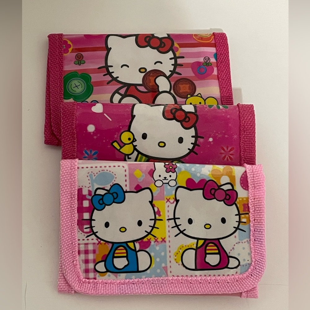 Hello kitty nylon mini wallets